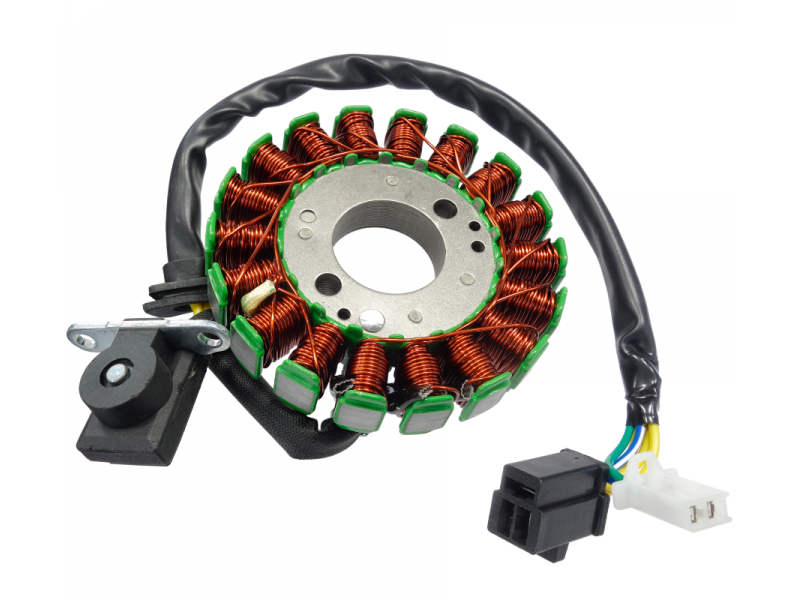Ignition stator (magneto) (18 coils) for Falcon 125cc, injection