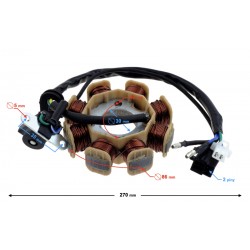 Ignition stator (magneto ) for Falcon 50 scooter