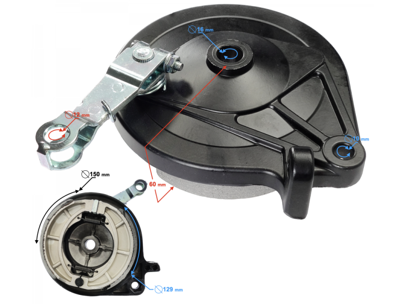 Rear clamp yoke ENERGY 2.0