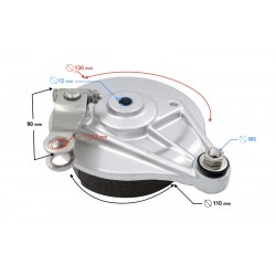 Rear brake yoke for Ranger Classic (E4) moped