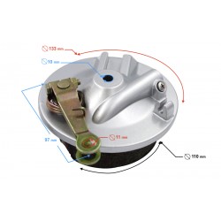 Front brake yoke for Ranger Classic (E4) moped