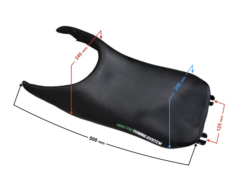 Seat front part for FR 2 moped