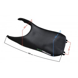 Seat front part for FR 2 moped Seat front part for FR 2 moped