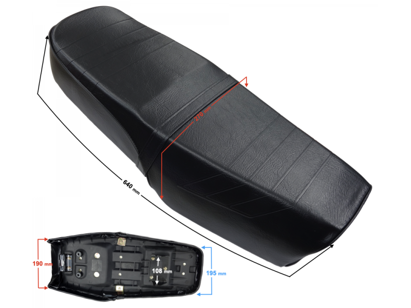 Seat for Ranger Classic moped