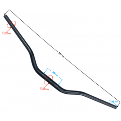 Steering wheel for Hyper 125 motorcycle