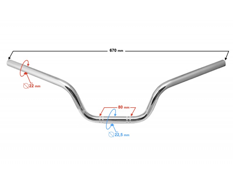 Steering wheel for Ranger Classic moped