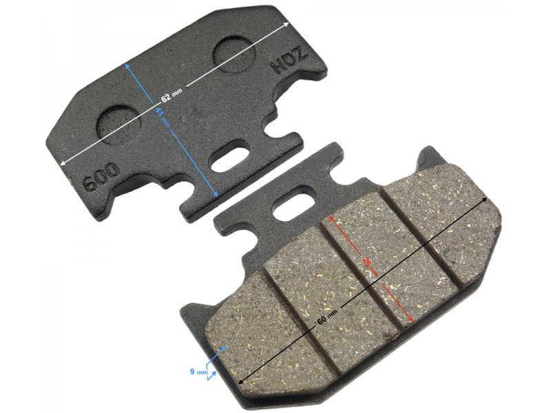 Brake Pads Rear NXT250 L