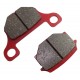 Front brake pads for Fighter 1 moped