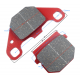 Front brake pads for Galactic scooter