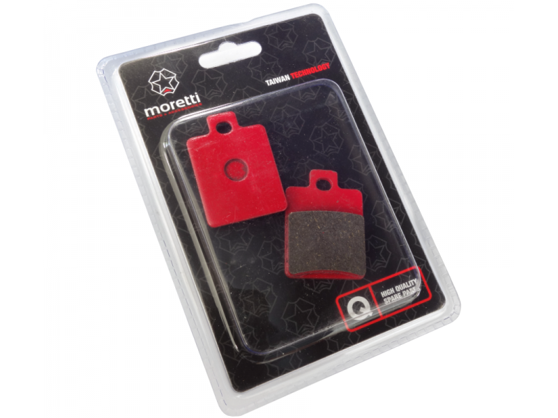 Front brake pads for scooter