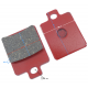 Front brake pads for scooter