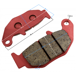 Rear Brake Pads for GT 125