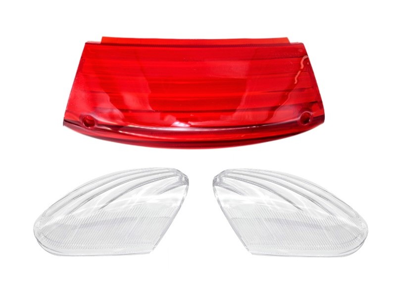 Rear lampshade for Huragan 5 scooter (white)