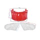 Rear lampshade with indicator lampshades for 21 2 scooter (white)