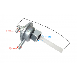 Fuel valve for Challenger 2 scooter