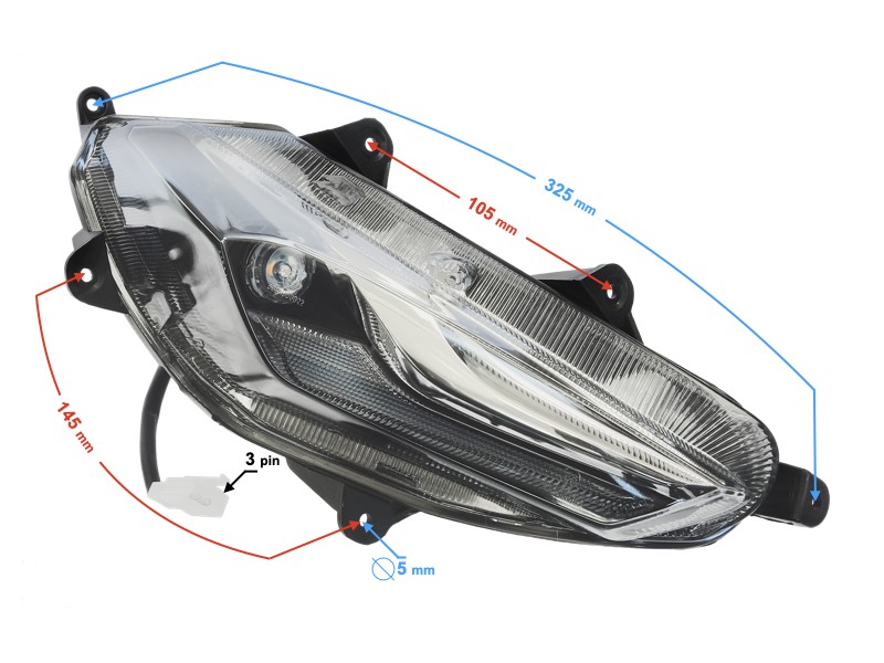 Right front indicator Scalpel 50