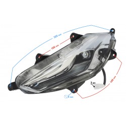 Rear front left indicator Scalpel 50