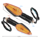 Rear indicators, incandescent with orange lampshade for Fighter 2018