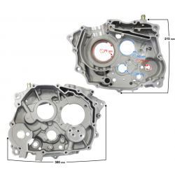 Engine crankcase left NXT250 Base