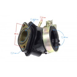 Suction connector for Huragan 125 scooter