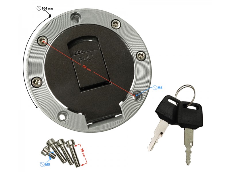 Fuel tank cap for moped Sprint / Junak 901