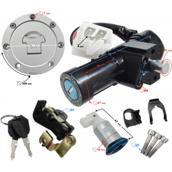 GT ignition switch complete 125