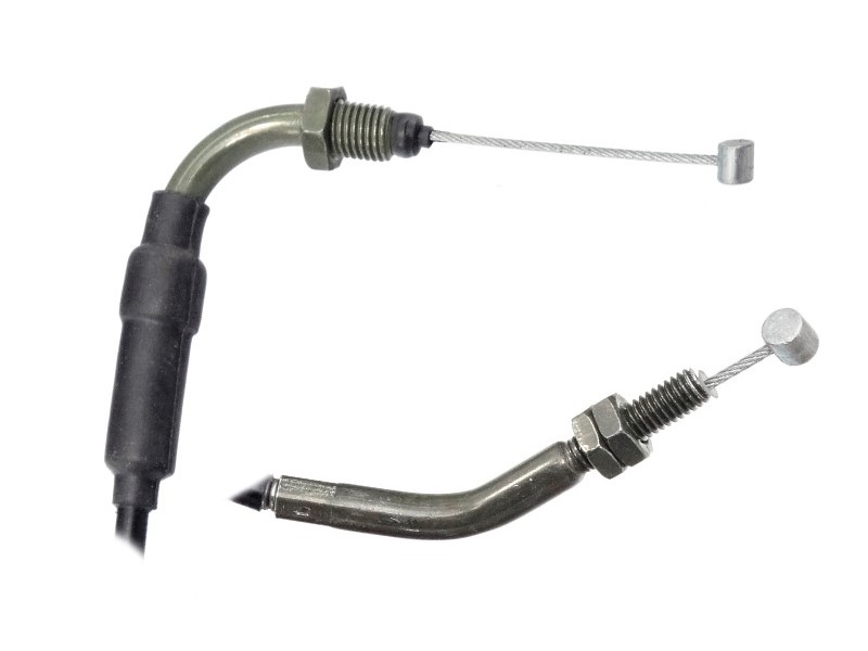 Gas throttle cable for Hyper 125 motorcycle, injection