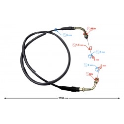 Fuel tank red Classic 125 (Euro 5)