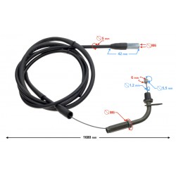 Gas throttle cable for Galactic scooter