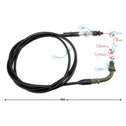 Gas throttle cable for Huragan Euro 4 scooter