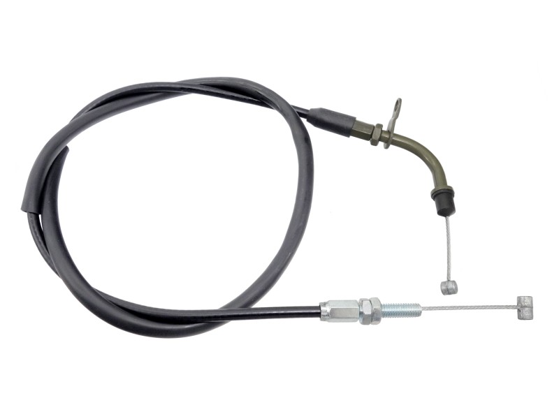 Gas throttle cable for motorcycle Cafe Racer