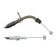 Gas throttle cable for motorcycle Cafe Racer