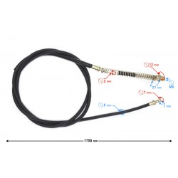 Rear brake cable for Tres scooter