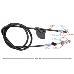 Front brake cable for Ranger Classic moped