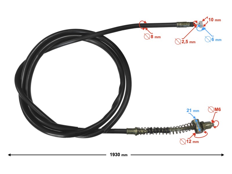 Brake cable Scalpel 50
