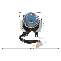 Speedometer Classic 125