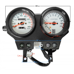 speedometer for Fighter 2 moped