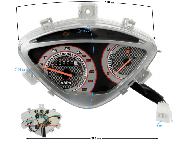 Speedometer Scalpel 50