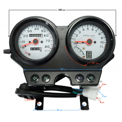 speedometer for Fighter E4 moped