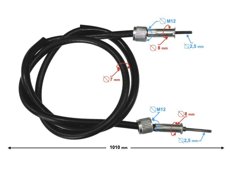 Speedometer cable Scalpel 50