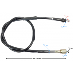 speedometer cable for Huragan 5 scooter