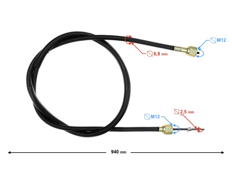 speedometer cable for scooter 21 2