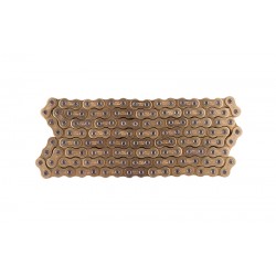 Moretti drive chain 428H-130 gold (without o-ring) for moped