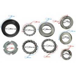 Frame head mounting for motorcycle Classic 125
