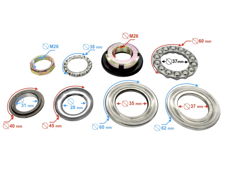 seatpost bearing Falcon 125 2 E4