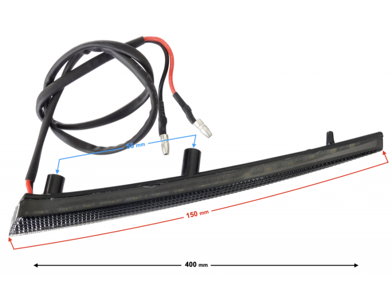 Left LED decorative lamp for Hyper 125 motorcycle