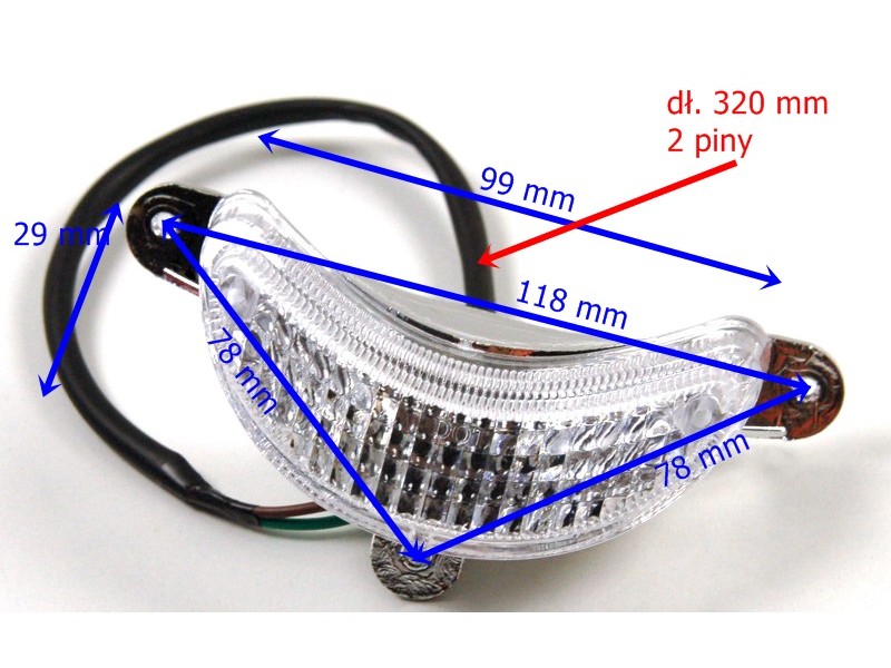 Position lamp for scooter 21 2