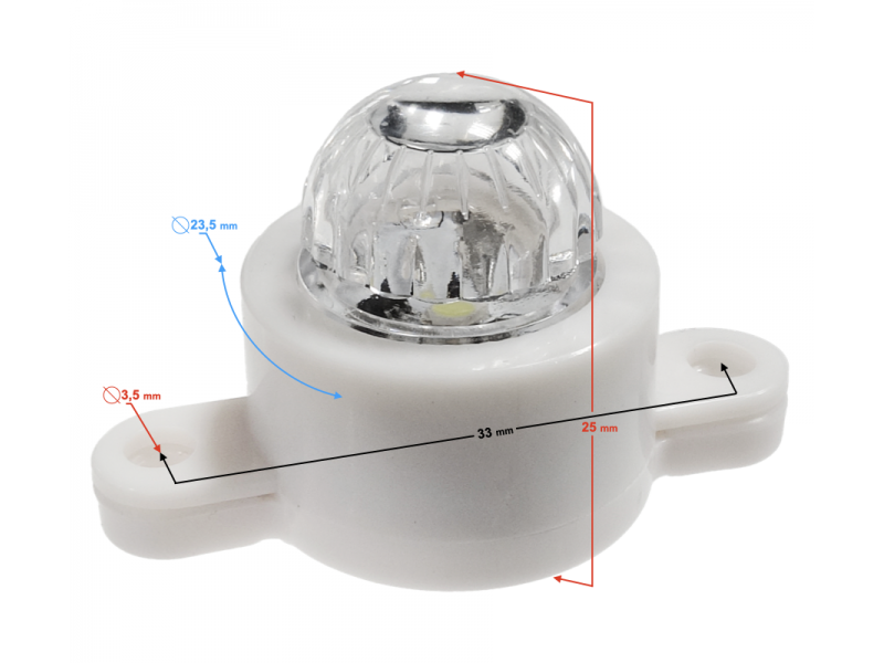 Decorative lamp for E-Max scooter