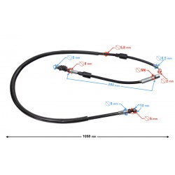 Clutch cable for Fighter 1 moped