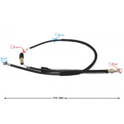 Clutch cable for Fighter 2 moped